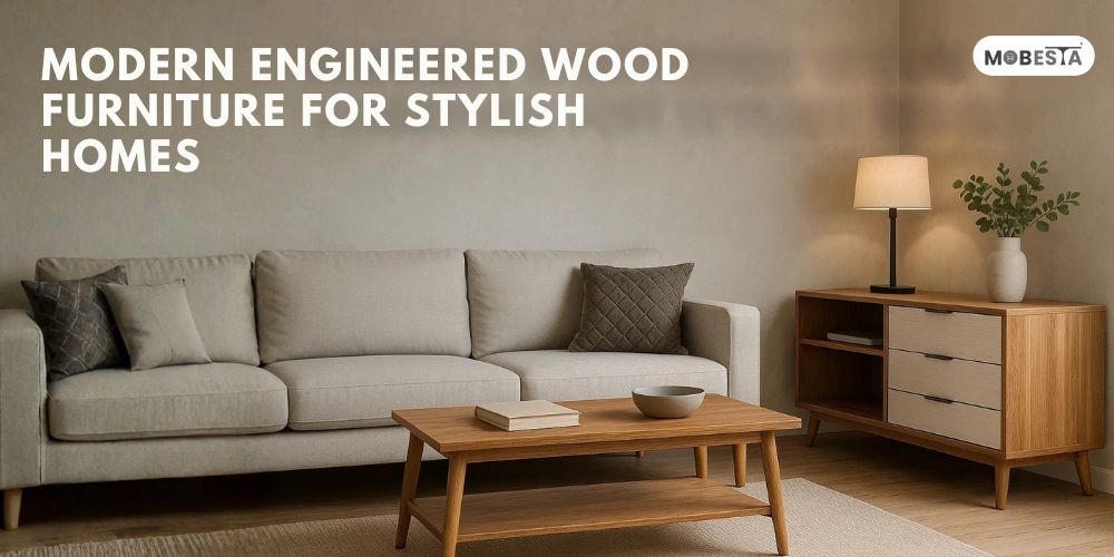 Modern engineered wood furniture