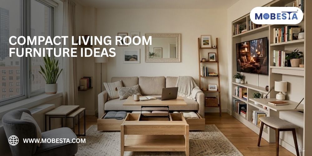 Compact living room furniture ideas