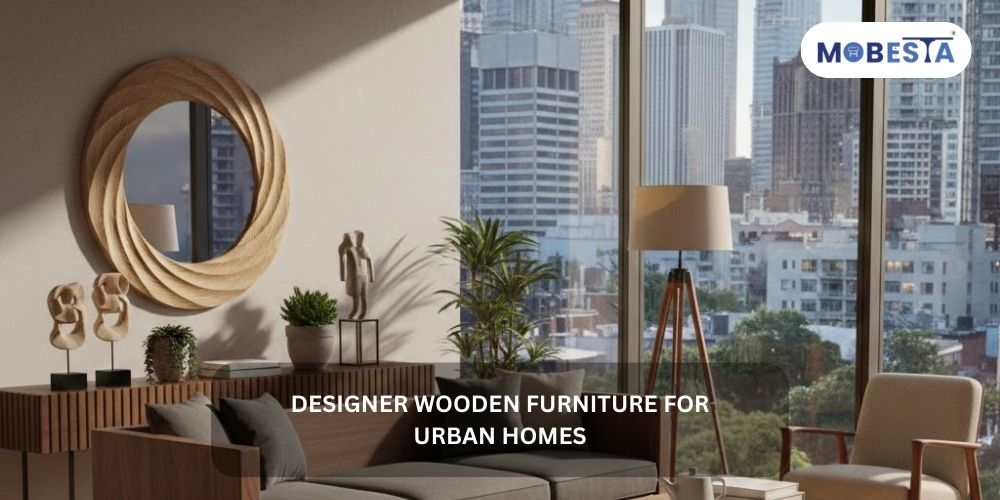 Designer wooden furniture for urban homes