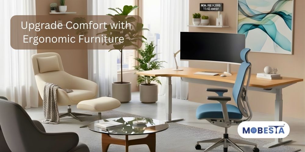 Upgrade comfort with ergonomic furniture