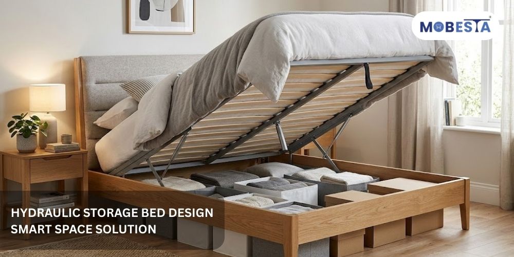 hydraulic storage bed design