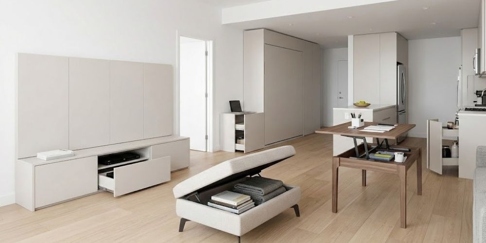 hidden storage furniture for modern homes