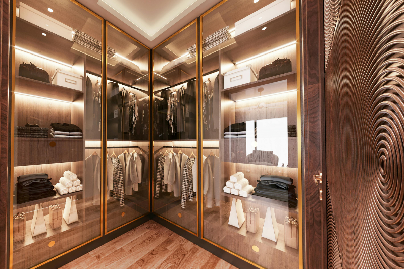 contemporary wardrobe interior design
