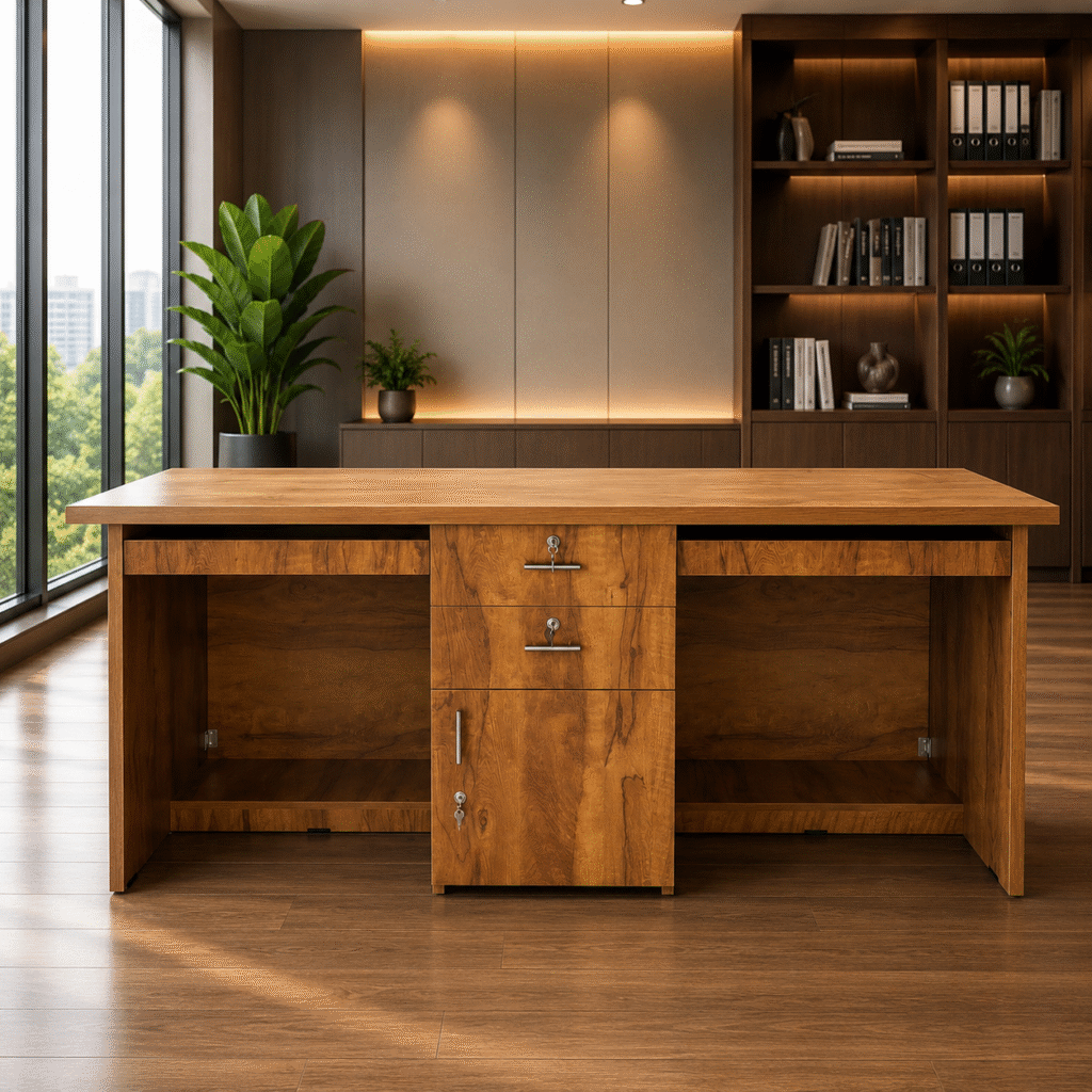 Two Seater Office Table 72Ă—30 Inch | Mobesta Office Desk
